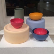 Arjan Van Dal's colourful ceramics